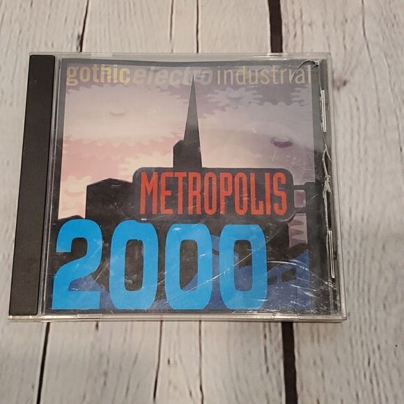 Metropolis records 2000 mix cd gothic industrial electro - Picture 1 of 5